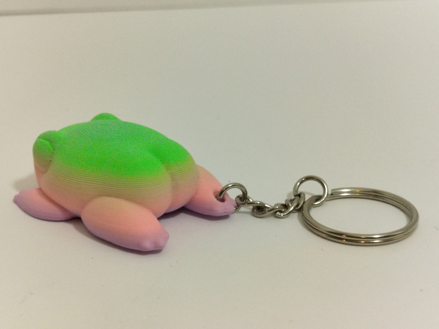 Booty-frog keychain - Rainbow color